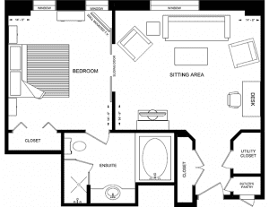 405 The Windsor Arms Hotel Floor Plan