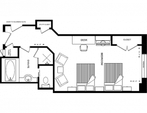 409 The Windsor Arms Hotel Floor Plan